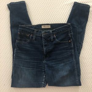 Madewell 10” High Rise Skinny Skinny Jean